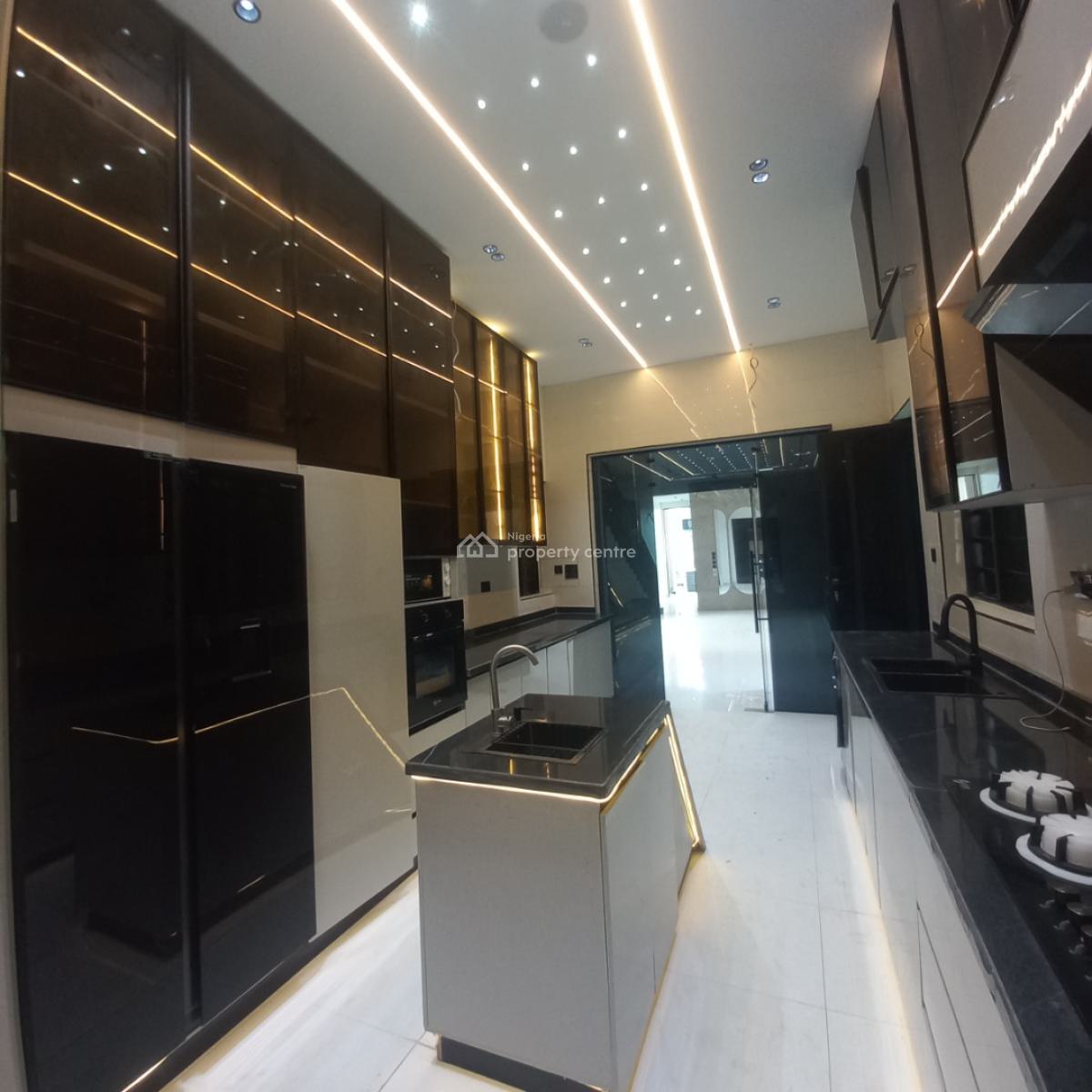 Lovely 5 Bedroom Detached Duplex with Pool and Bq, Chevron, Lekki, Lagos, Detached Duplex for Sale