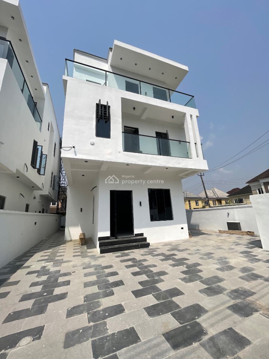 5 Bedroom Fully Detached with Swimming Pool and Boys Quarter, Ikota, Ikota, Lekki, Lagos, Detached Duplex for Sale