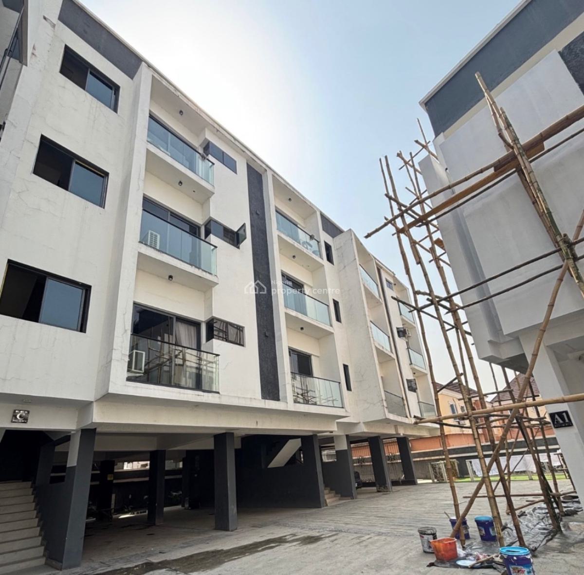 Serviced 2 Bedroom Apartment with Bq, Ologolo, Lekki, Lagos, Flat / Apartment for Rent