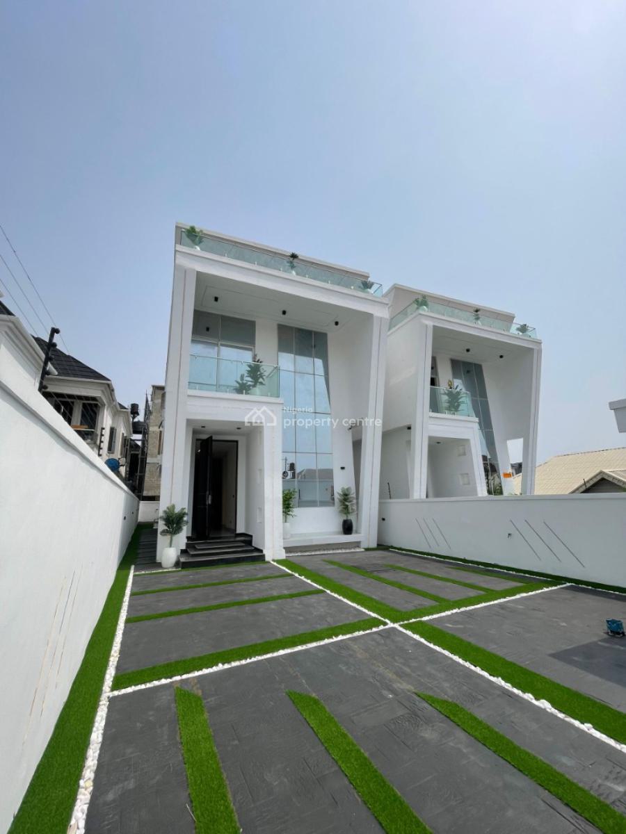 Aesthetically Pleasing 5 Bedroom Detached Duplex with Bq, in a Secured Estate in Ologolo, Lekki, Lagos, Detached Duplex for Sale