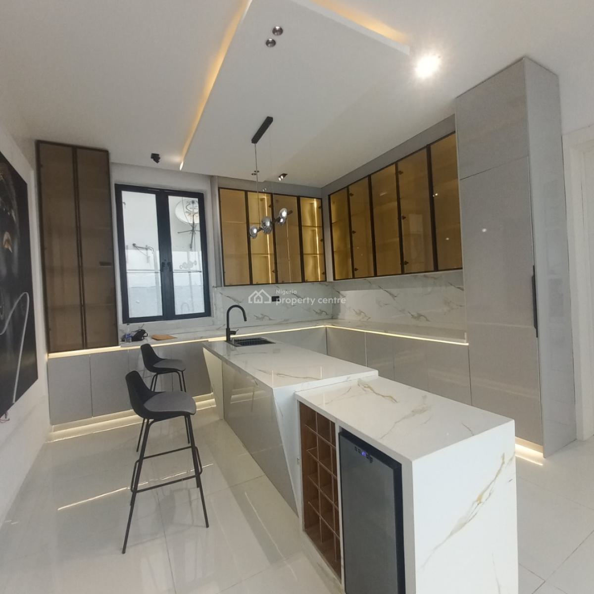 Magnificent 5 Bedroom Detached Duplex with Pool,cinema and Bq, Chevron, Lekki, Lagos, Detached Duplex for Sale