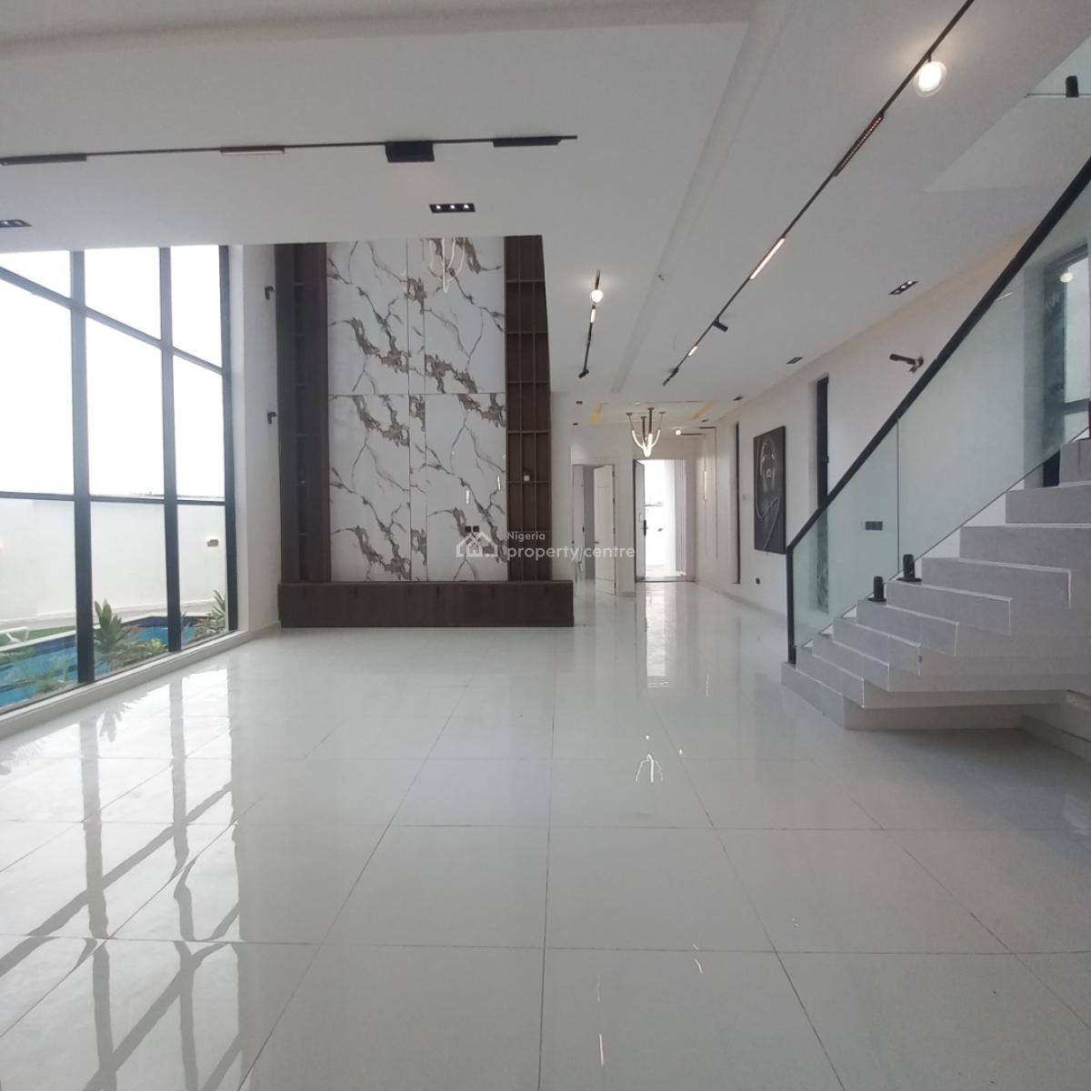 Magnificent 5 Bedroom Detached Duplex with Pool,cinema and Bq, Chevron, Lekki, Lagos, Detached Duplex for Sale