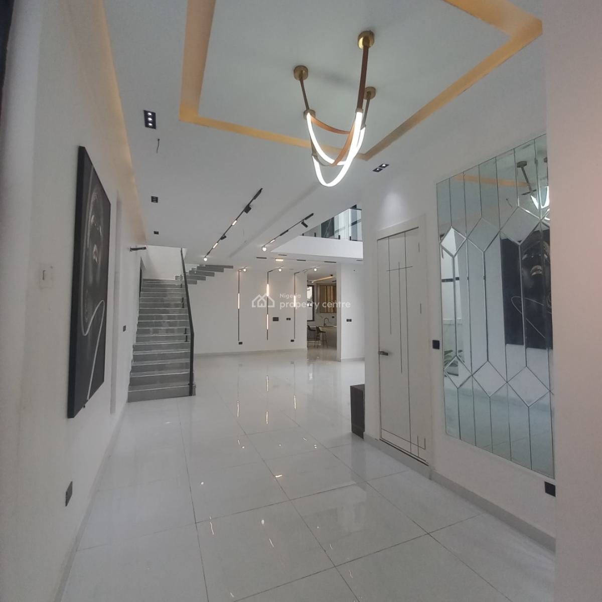 Magnificent 5 Bedroom Detached Duplex with Pool,cinema and Bq, Chevron, Lekki, Lagos, Detached Duplex for Sale