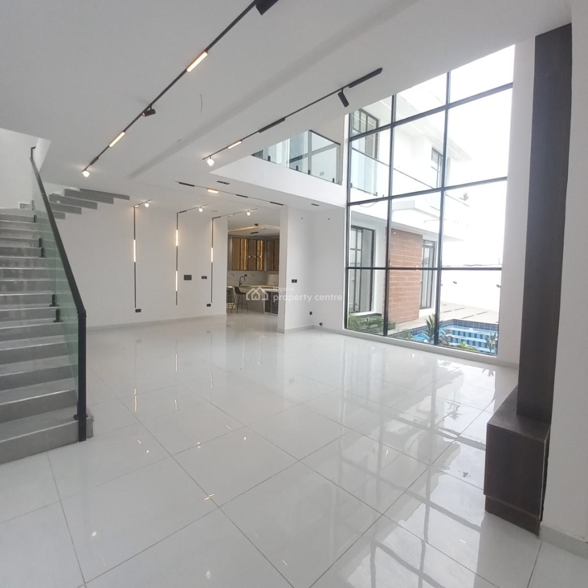 Magnificent 5 Bedroom Detached Duplex with Pool,cinema and Bq, Chevron, Lekki, Lagos, Detached Duplex for Sale