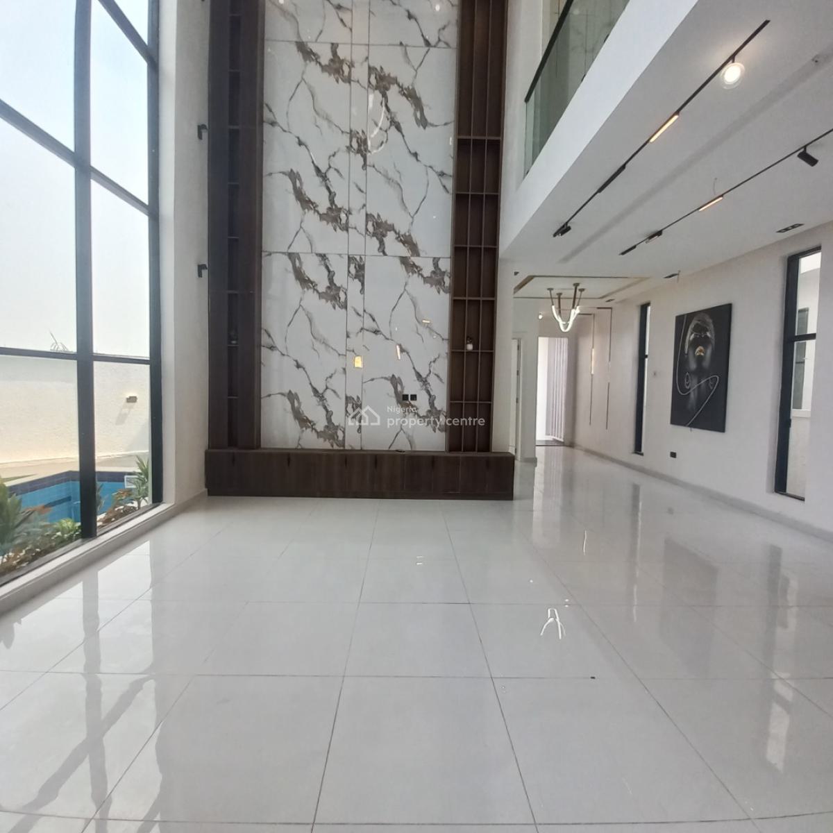 Magnificent 5 Bedroom Detached Duplex with Pool,cinema and Bq, Chevron, Lekki, Lagos, Detached Duplex for Sale