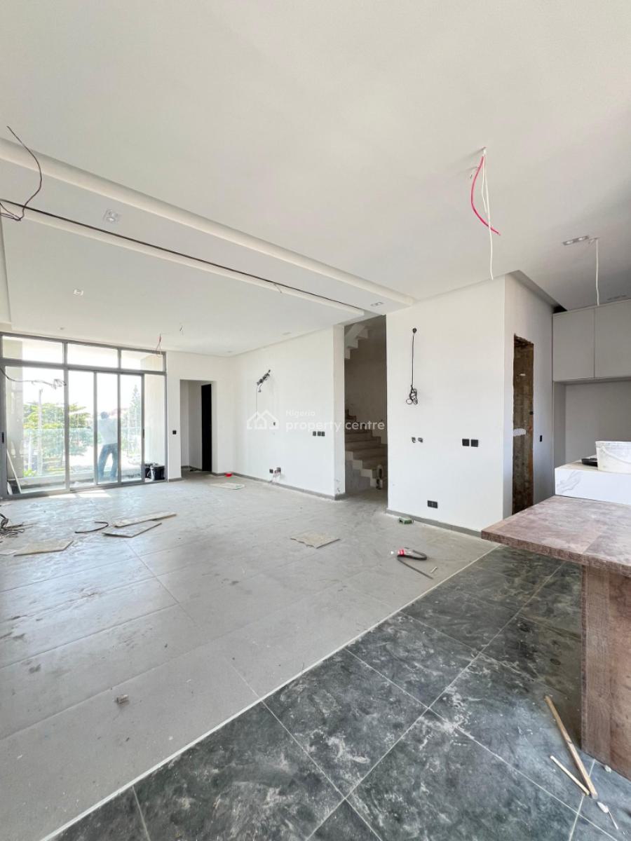 Contemporary 4 Bedroom Terraced  Duplex with a Self Compound Plus Bq, Lekki Phase 1, Lekki, Lagos, Terraced Duplex for Sale