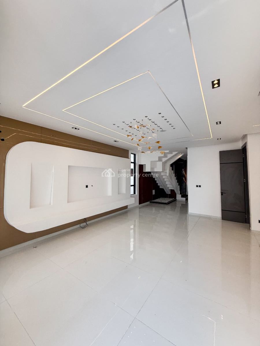 Contemporary 5 Bedroom Fully Detached Duplex with Pool, Chevron, Lekki, Lagos, Detached Duplex for Sale