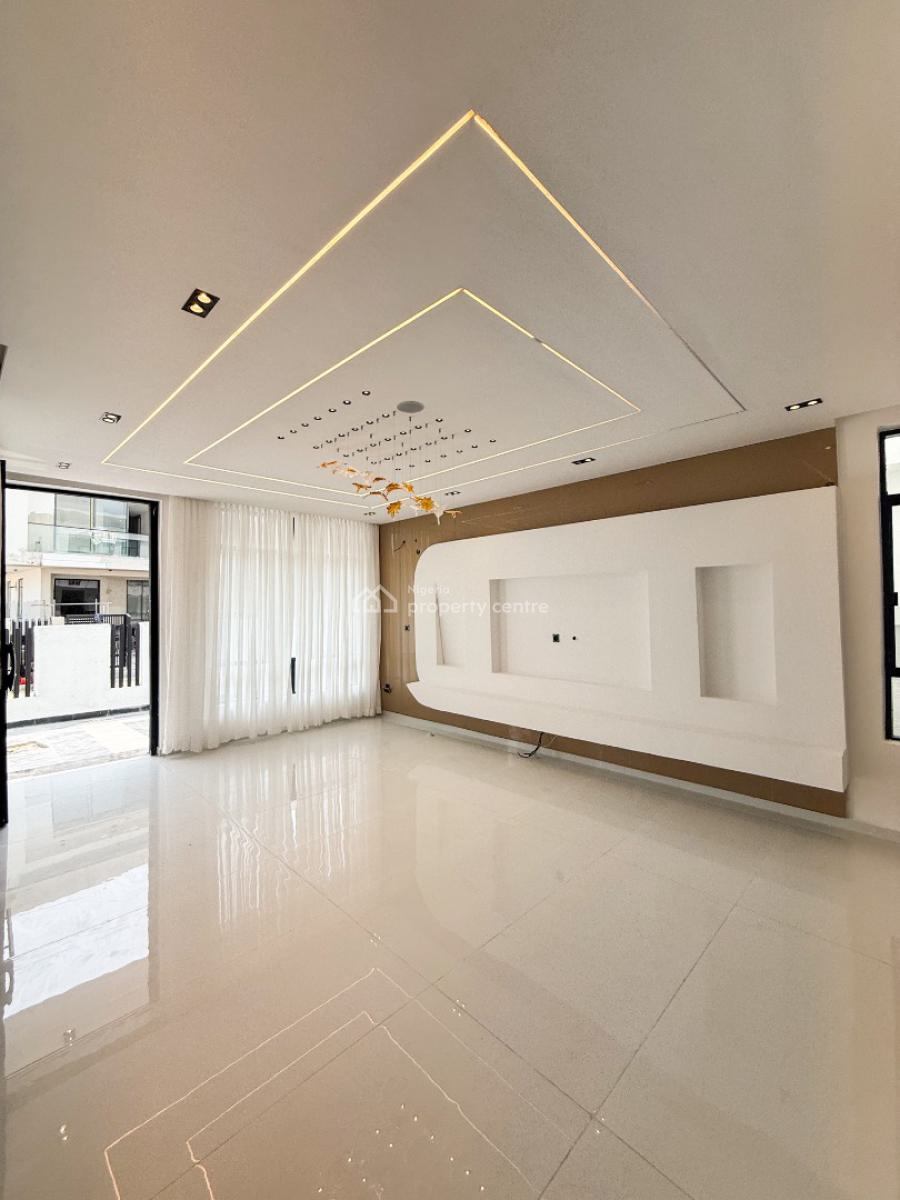 Contemporary 5 Bedroom Fully Detached Duplex with Pool, Chevron, Lekki, Lagos, Detached Duplex for Sale