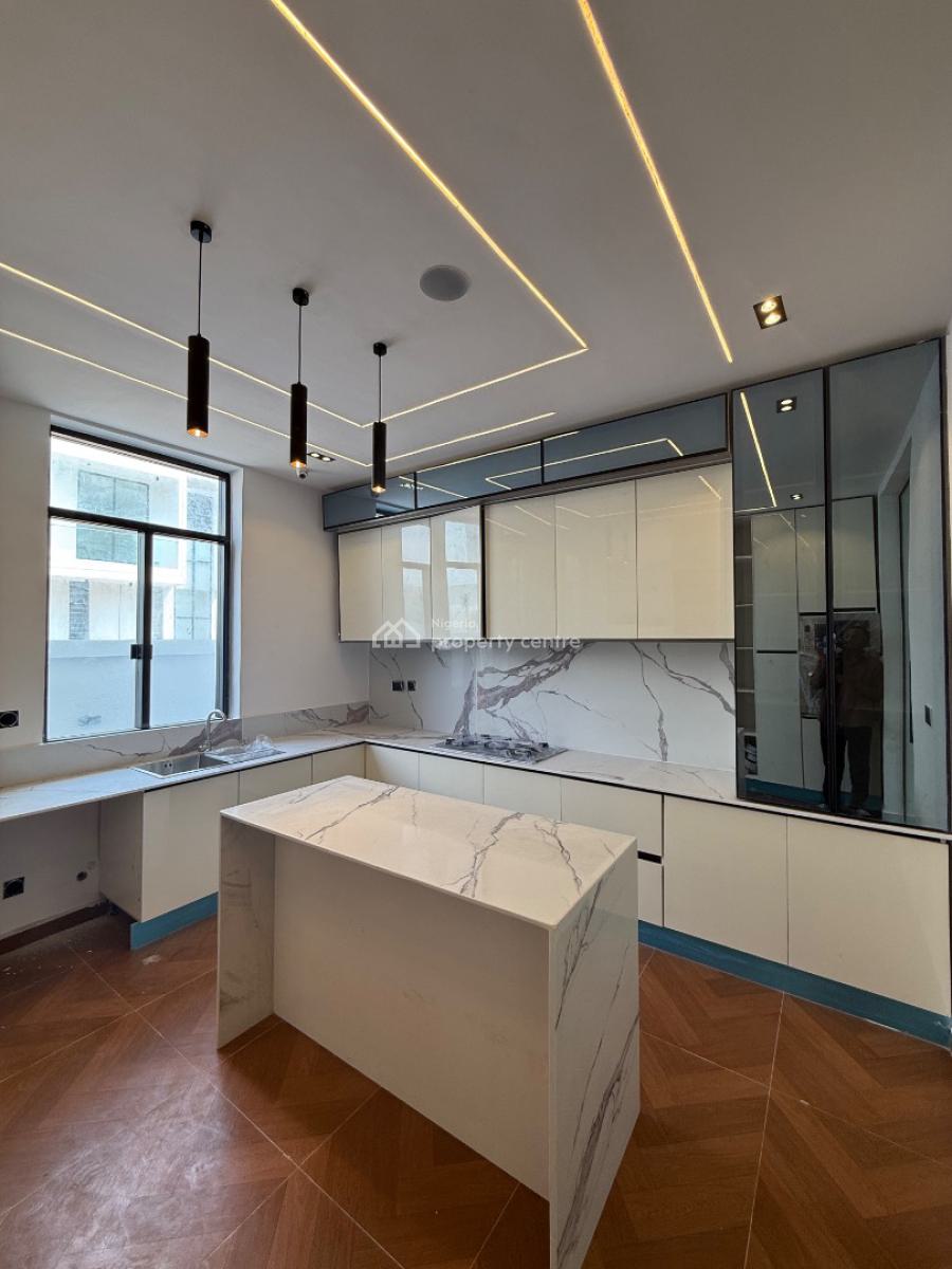 Contemporary 5 Bedroom Fully Detached Duplex with Pool, Chevron, Lekki, Lagos, Detached Duplex for Sale