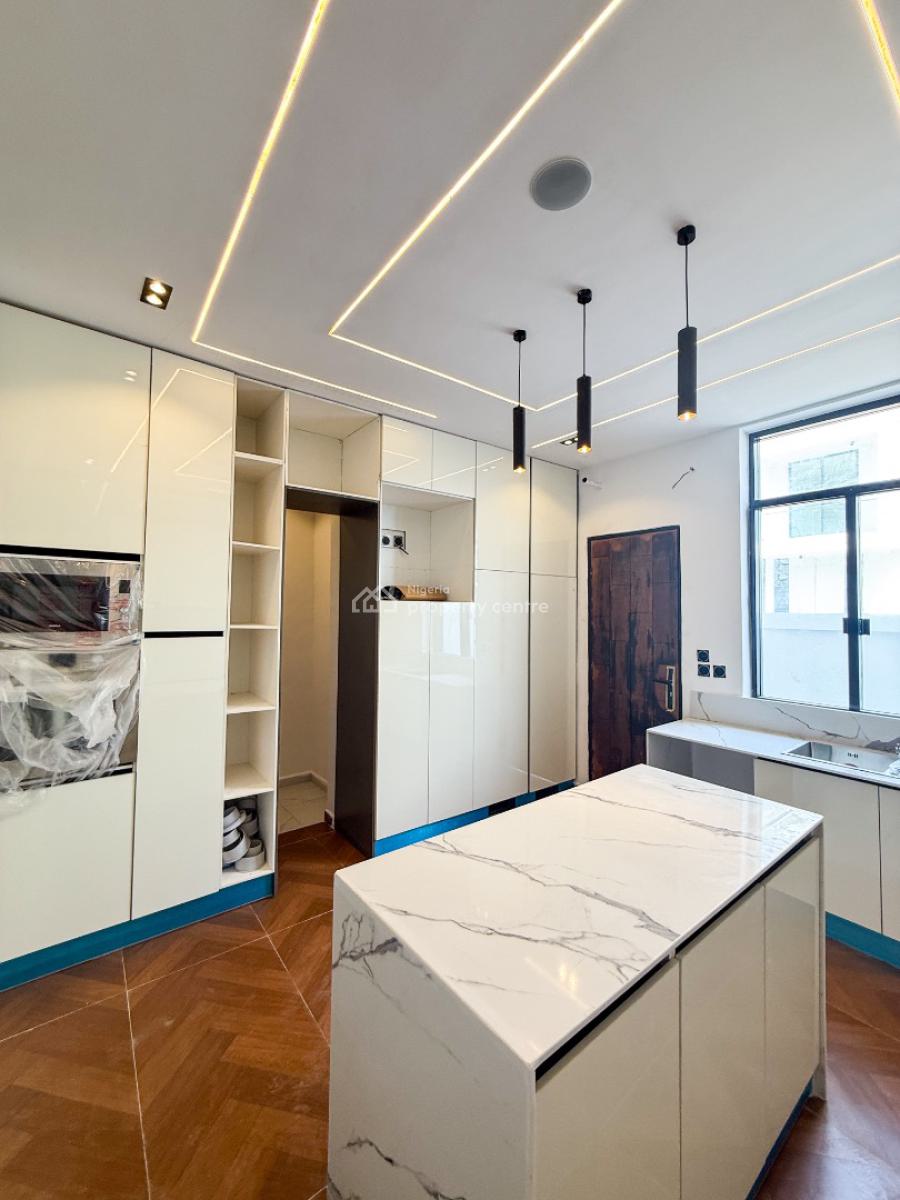 Contemporary 5 Bedroom Fully Detached Duplex with Pool, Chevron, Lekki, Lagos, Detached Duplex for Sale