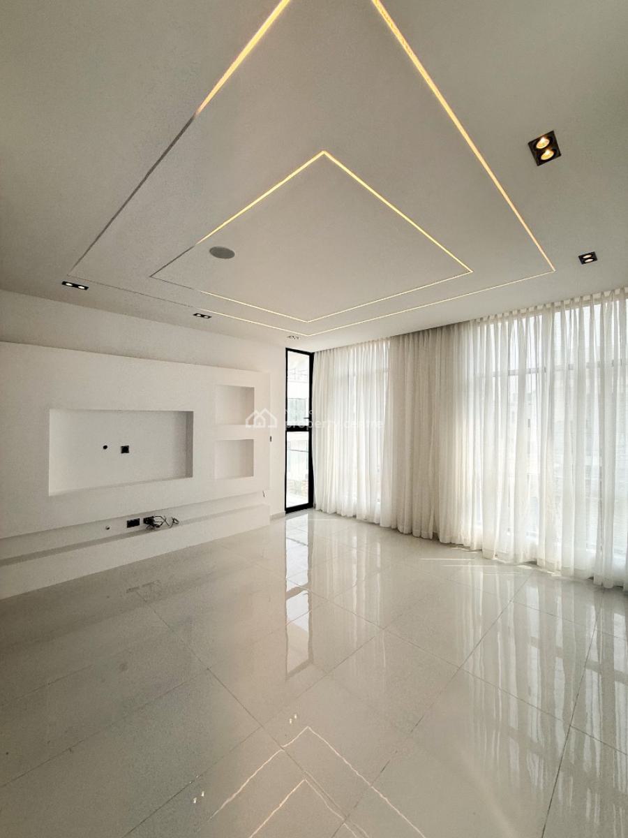 Contemporary 5 Bedroom Fully Detached Duplex with Pool, Chevron, Lekki, Lagos, Detached Duplex for Sale