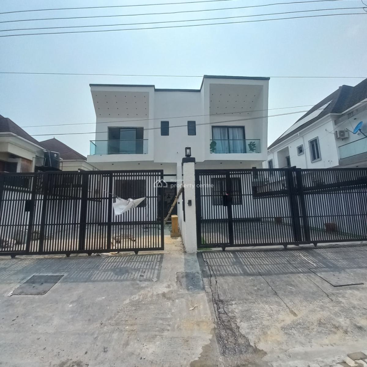 Lovely 4 Bedroom Semi Detached Duplex with Bq, Chevron, Lekki, Lagos, Semi-detached Duplex for Sale