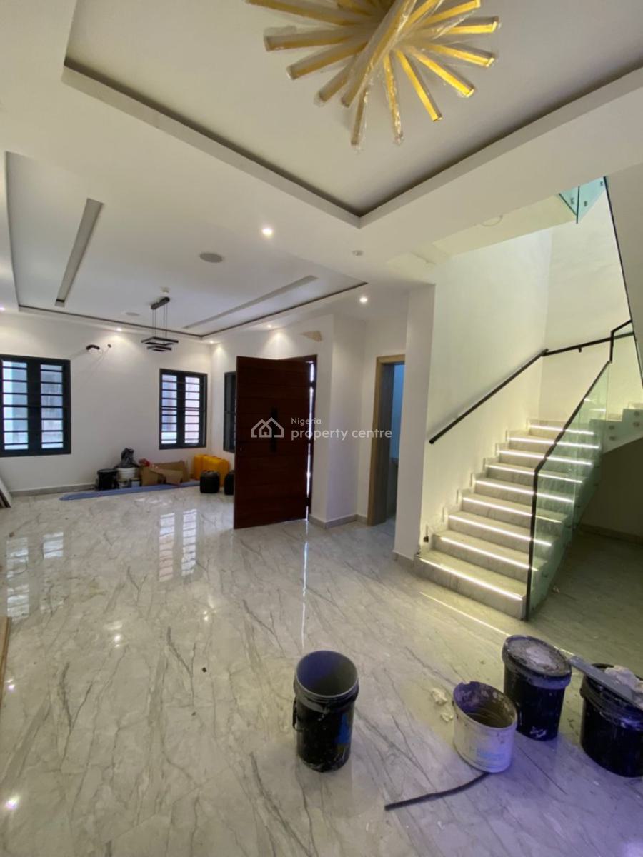 Luxury Built 5 Bedrooms Terrace Duplex, Osapa, Lekki, Lagos, Terraced Duplex for Sale