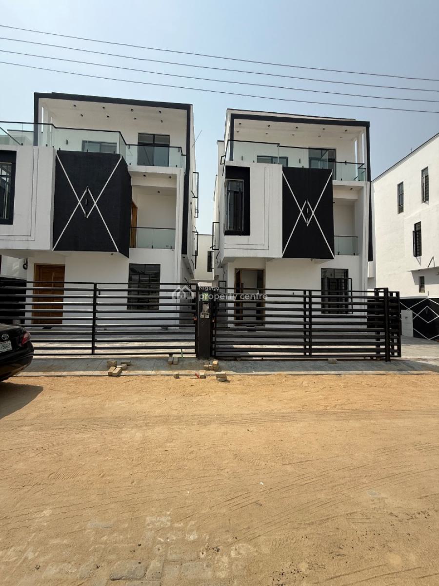 Spacious 5 Bedroom Fully Detached Duplex, Chevron, Lekki, Lagos, Detached Duplex for Sale