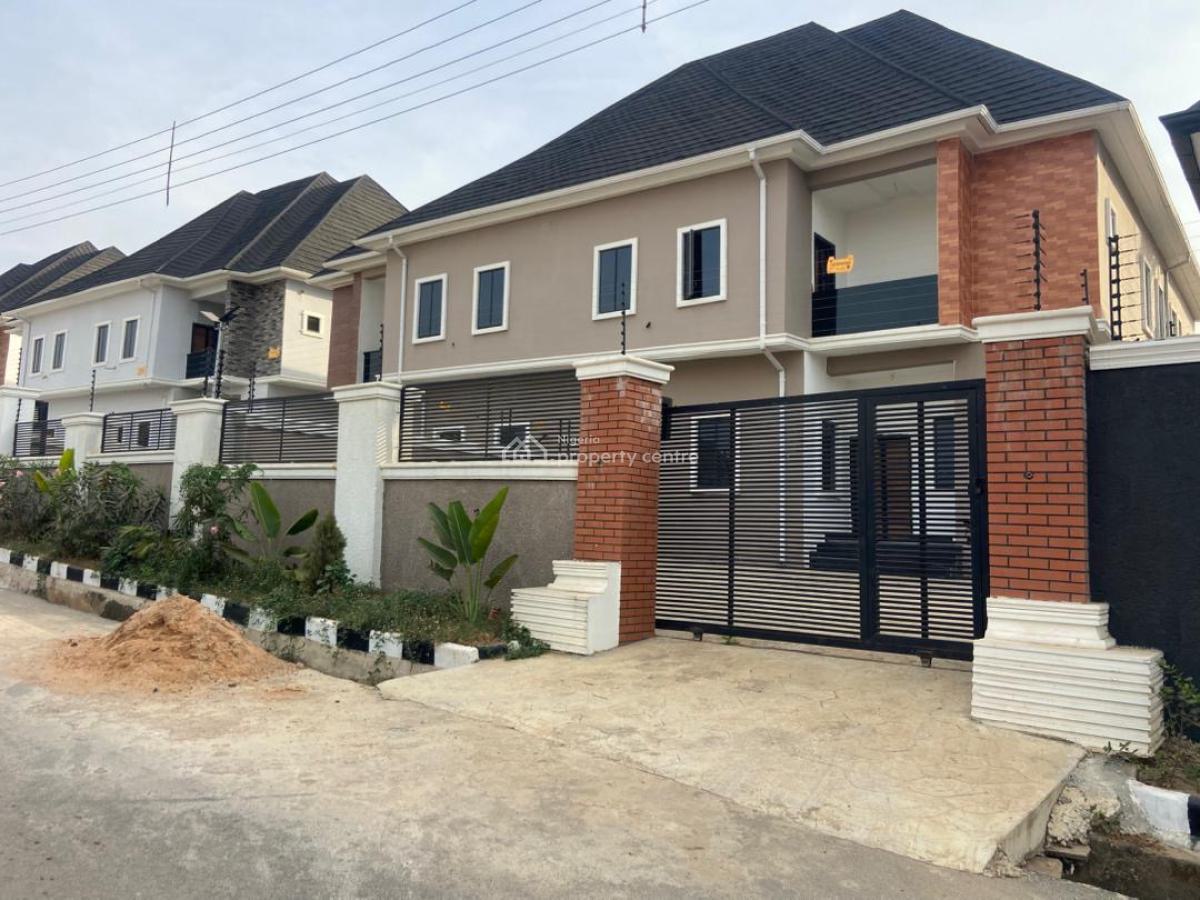 4 Bedrooms Semi Detached, Fully Finished, Semi Furnished Duplex, Efab Queens, Karsana, Abuja, Semi-detached Duplex for Sale
