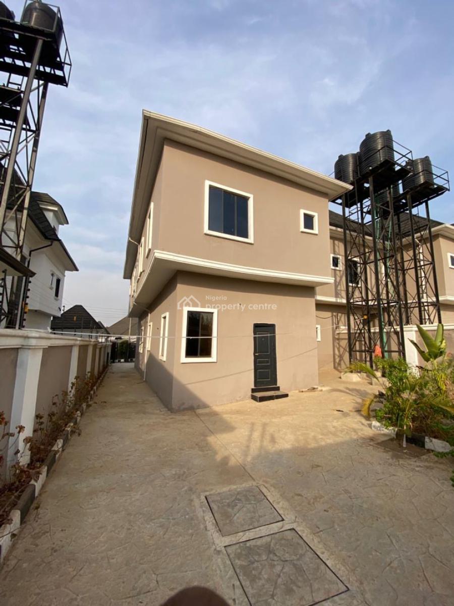 4 Bedrooms Semi Detached, Fully Finished, Semi Furnished Duplex, Efab Queens, Karsana, Abuja, Semi-detached Duplex for Sale