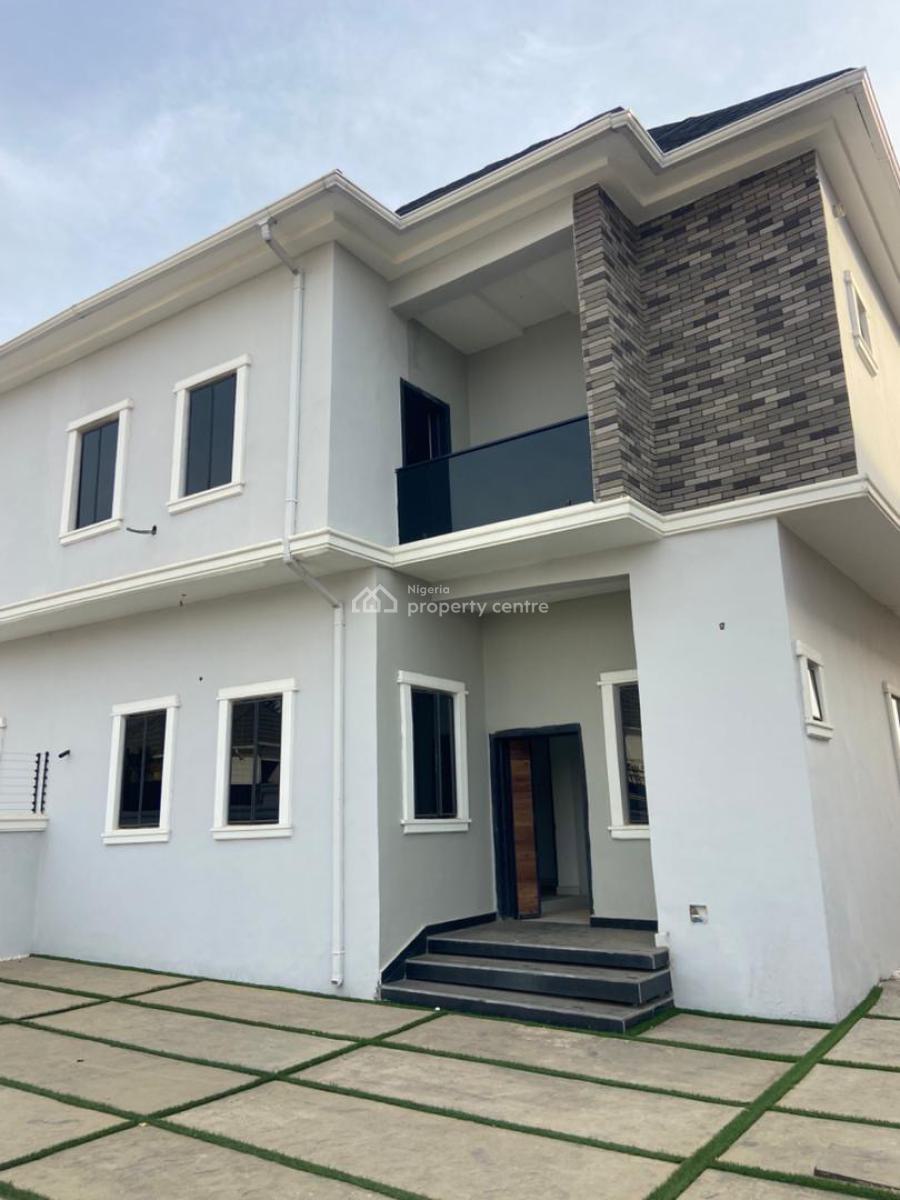 4 Bedrooms Semi Detached, Fully Finished, Semi Furnished Duplex, Efab Queens, Karsana, Abuja, Semi-detached Duplex for Sale
