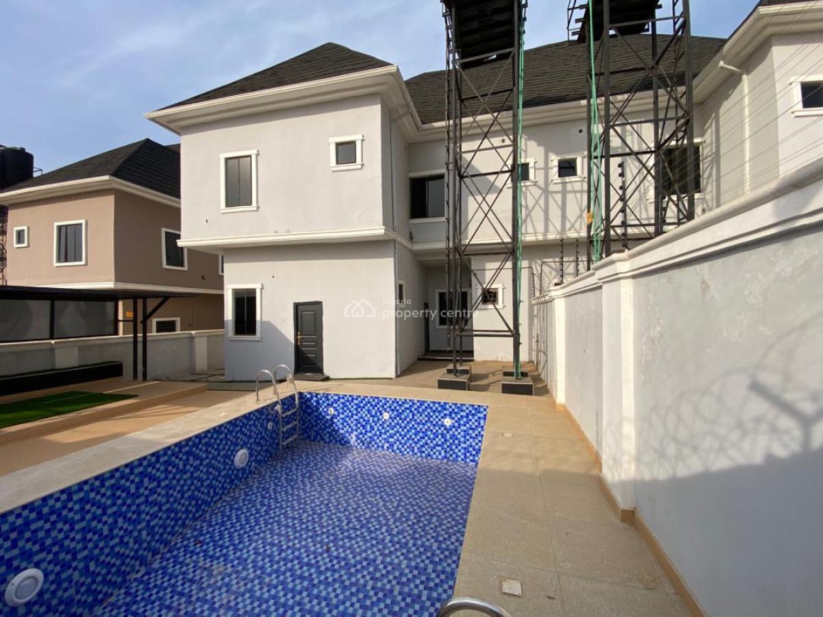 4 Bedrooms Semi Detached, Fully Finished, Semi Furnished Duplex, Efab Queens, Karsana, Abuja, Semi-detached Duplex for Sale