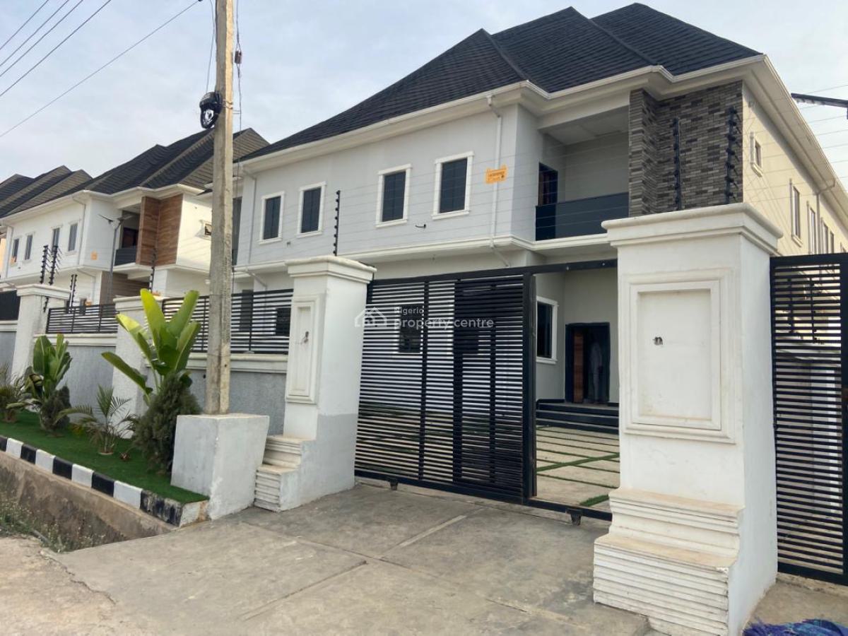 4 Bedrooms Semi Detached, Fully Finished, Semi Furnished Duplex, Efab Queens, Karsana, Abuja, Semi-detached Duplex for Sale