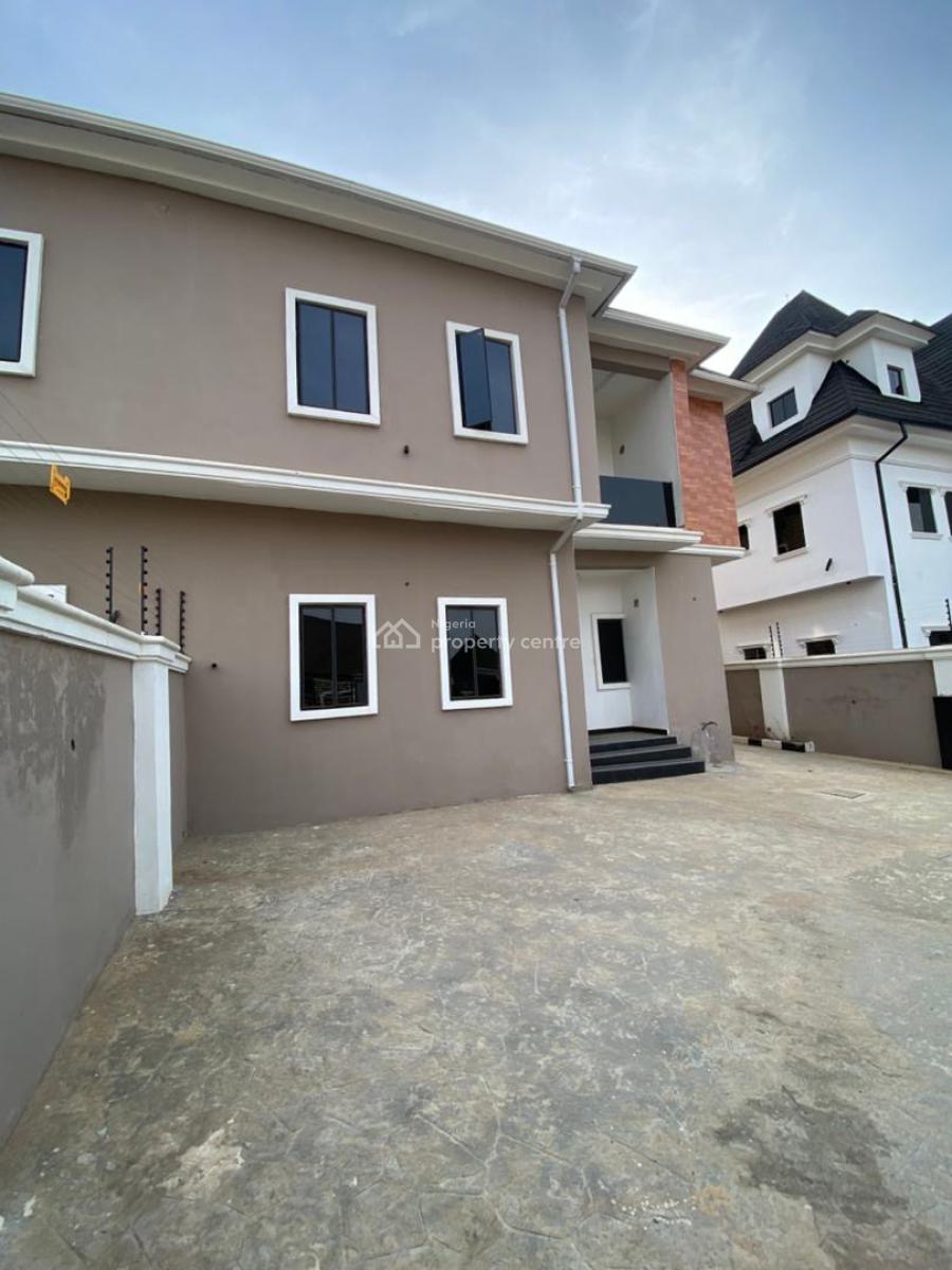 4 Bedrooms Semi Detached, Fully Finished, Semi Furnished Duplex, Efab Queens, Karsana, Abuja, Semi-detached Duplex for Sale