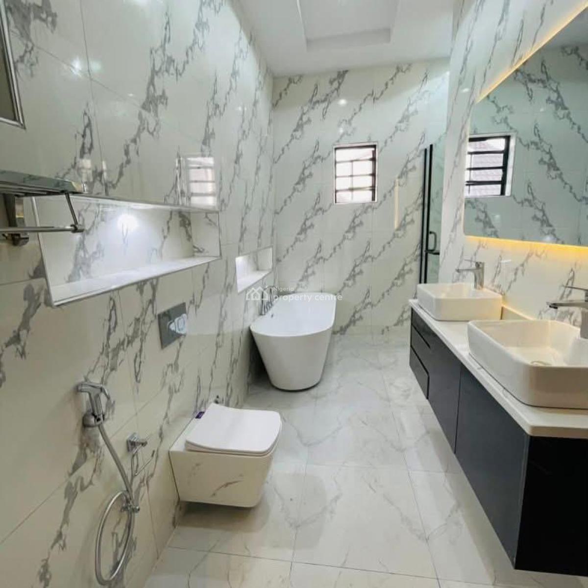 Newly Built 5 Bedrooms Semi Detached Duplex, Adeniyi Jones, Ikeja, Lagos, Semi-detached Duplex for Sale