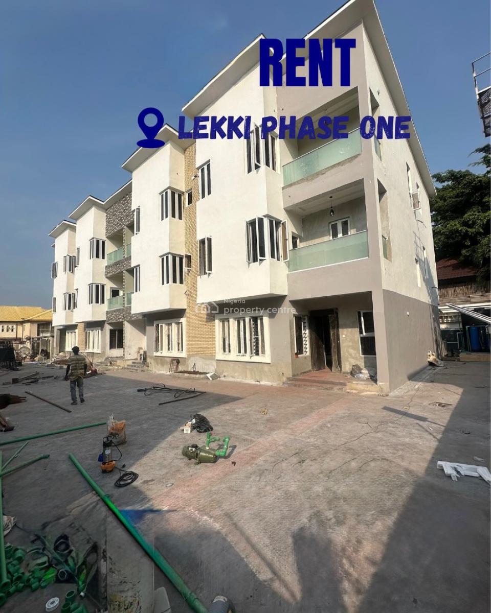 Serviced 4 Bedroom Terraced Duplex with Bq, Lekki Phase 1, Lekki, Lagos, Terraced Duplex for Rent