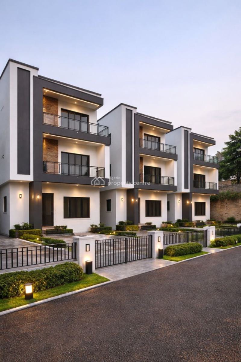 6 Bedroom Duplex with Elevator, 1 Visitors Room and 1 Bq, Guzape District, Abuja, Detached Duplex for Sale