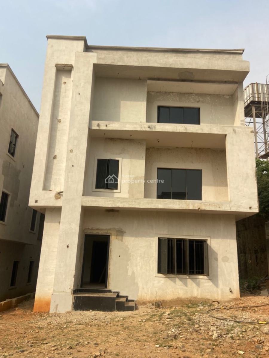 6 Bedroom Duplex with Elevator, 1 Visitors Room and 1 Bq, Guzape District, Abuja, Detached Duplex for Sale