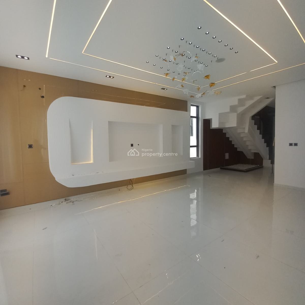 Spacious 4 Bedroom Semi Detached Duplex, Chevron, Lekki, Lagos, Semi-detached Duplex for Sale