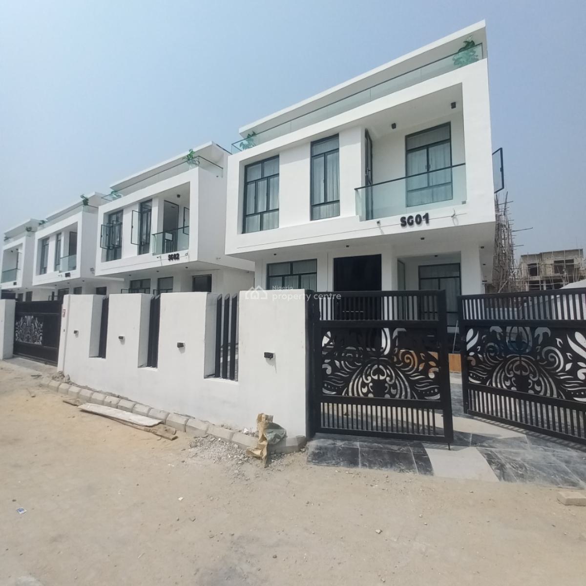 Spacious 4 Bedroom Semi Detached Duplex, Chevron, Lekki, Lagos, Semi-detached Duplex for Sale