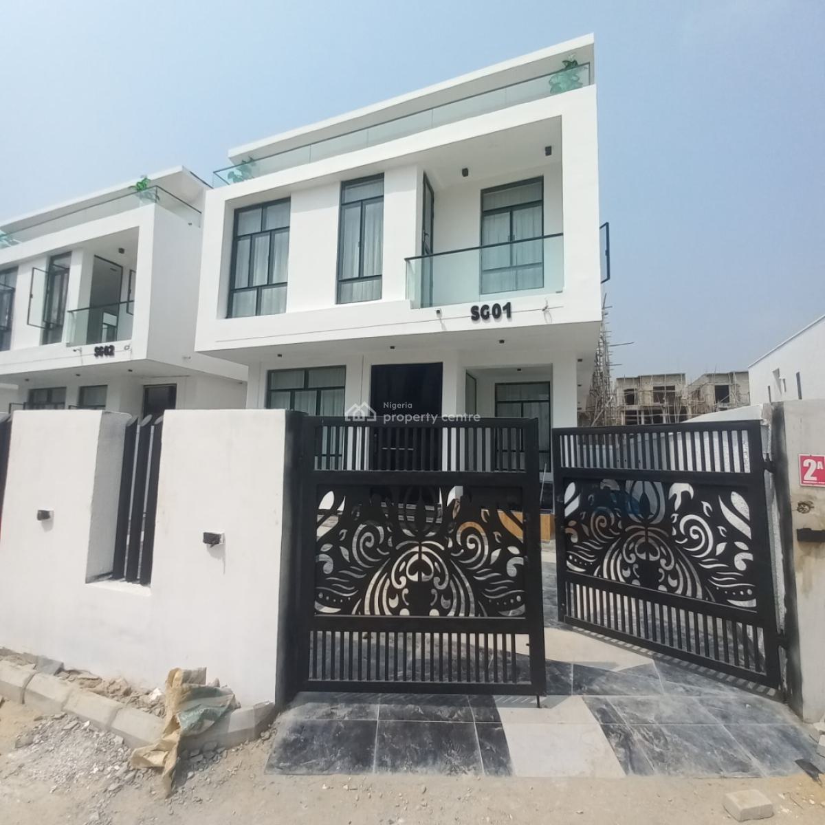 Spacious 4 Bedroom Semi Detached Duplex, Chevron, Lekki, Lagos, Semi-detached Duplex for Sale
