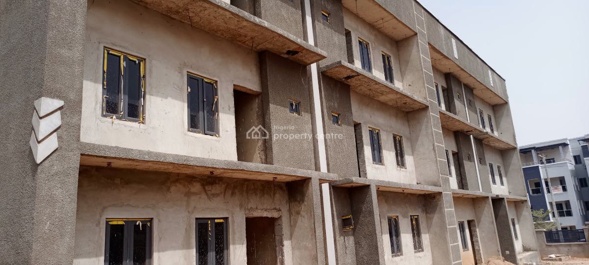 4units of 4 Bedroom Terrace Duplex Carcasse with a Bq, Gilmore, Jahi, Abuja, Terraced Duplex for Sale