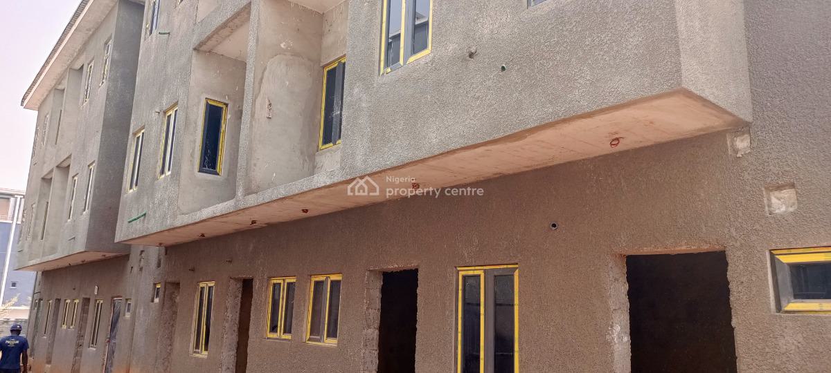 4units of 4 Bedroom Terrace Duplex Carcasse with a Bq, Gilmore, Jahi, Abuja, Terraced Duplex for Sale
