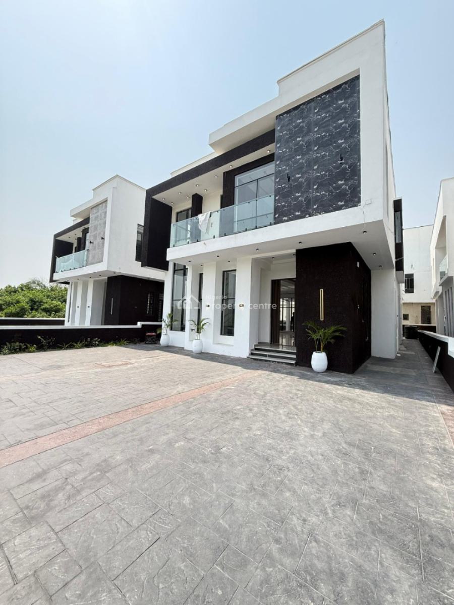 Spacious 5-bedroom Fully Detached Duplex with Pool Bq, County Home, Ikota, Lekki, Lagos, Detached Duplex for Sale