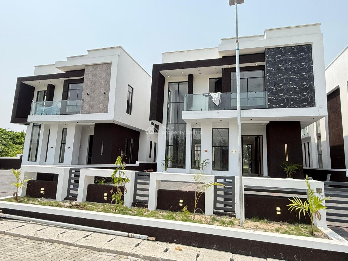 Spacious 5-bedroom Fully Detached Duplex with Pool Bq, County Home, Ikota, Lekki, Lagos, Detached Duplex for Sale