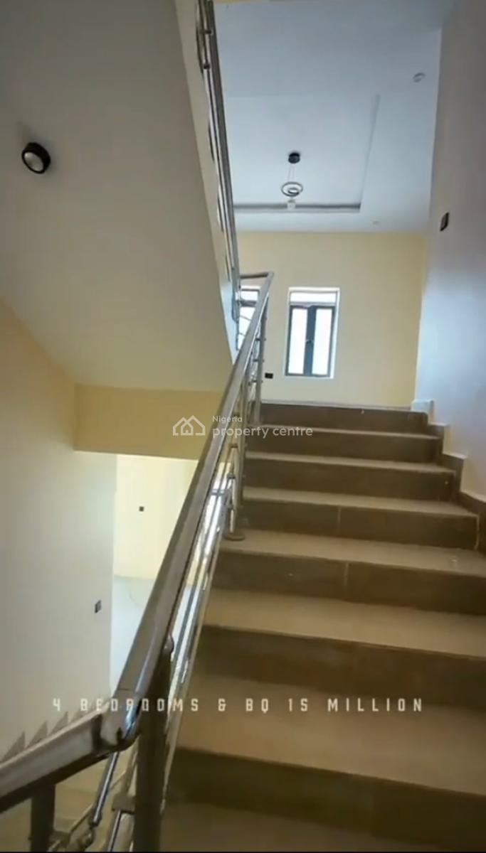 4 Bedroom Terrace Duplex with a Bq, Mabushi, Abuja, Terraced Duplex for Rent