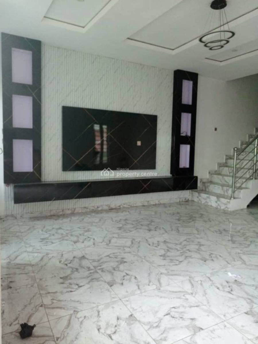Standard 4 Bedroom Semi Detached Duplex with Bq in Secure Estate, Ajah, Lagos, Semi-detached Duplex for Rent