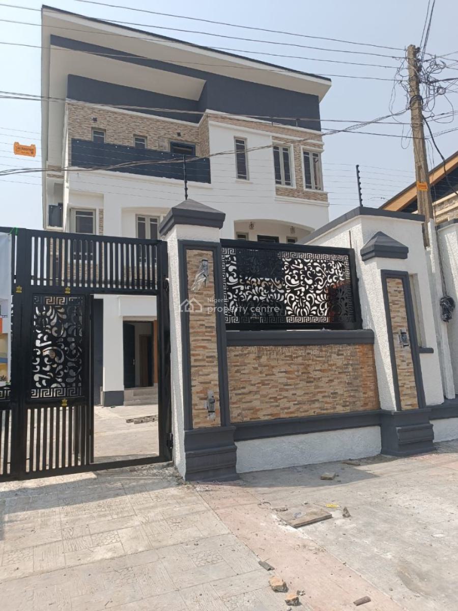a Two Floor Brand New 8 Bedrooom Maisonette, Gowon Estate, Egbeda, Alimosho, Lagos, House for Sale
