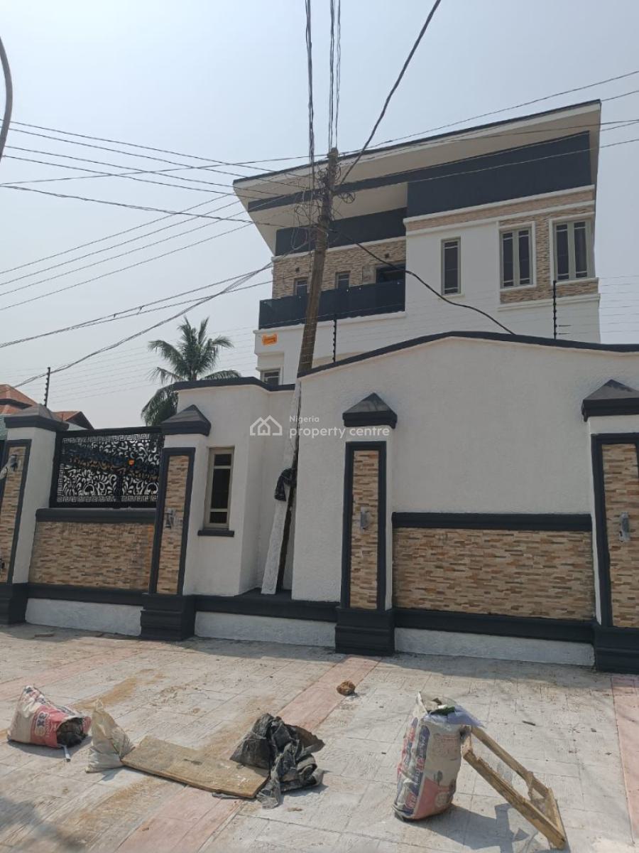 a Two Floor Brand New 8 Bedrooom Maisonette, Gowon Estate, Egbeda, Alimosho, Lagos, House for Sale