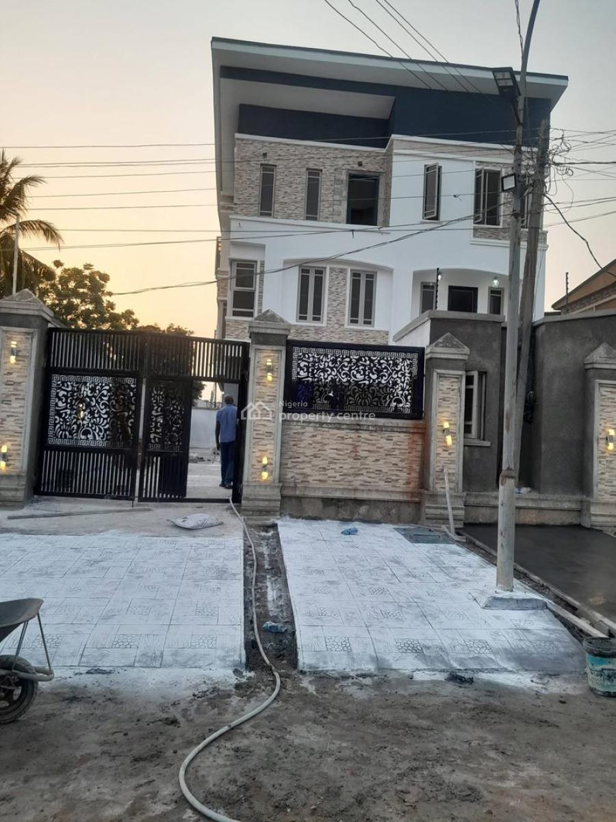 a Two Floor Brand New 8 Bedrooom Maisonette, Gowon Estate, Egbeda, Alimosho, Lagos, House for Sale