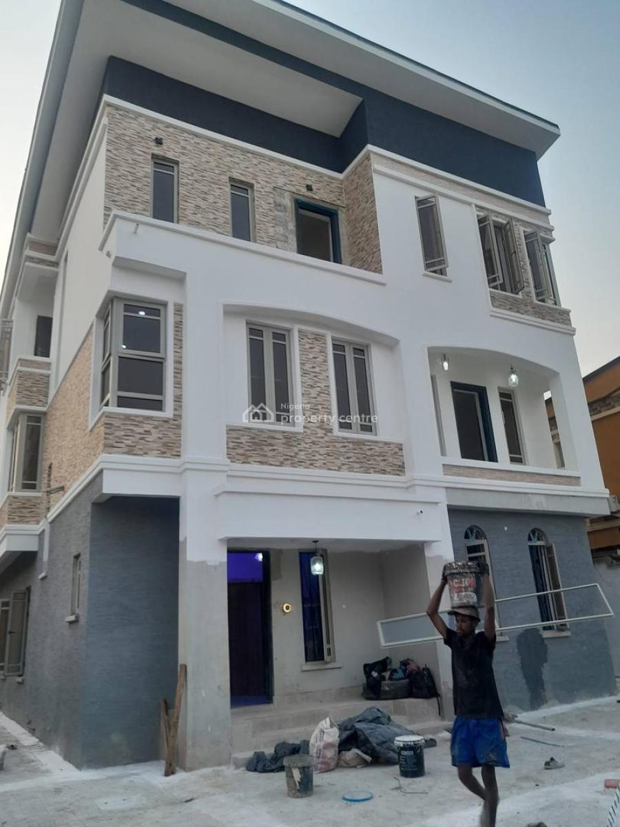a Two Floor Brand New 8 Bedrooom Maisonette, Gowon Estate, Egbeda, Alimosho, Lagos, House for Sale
