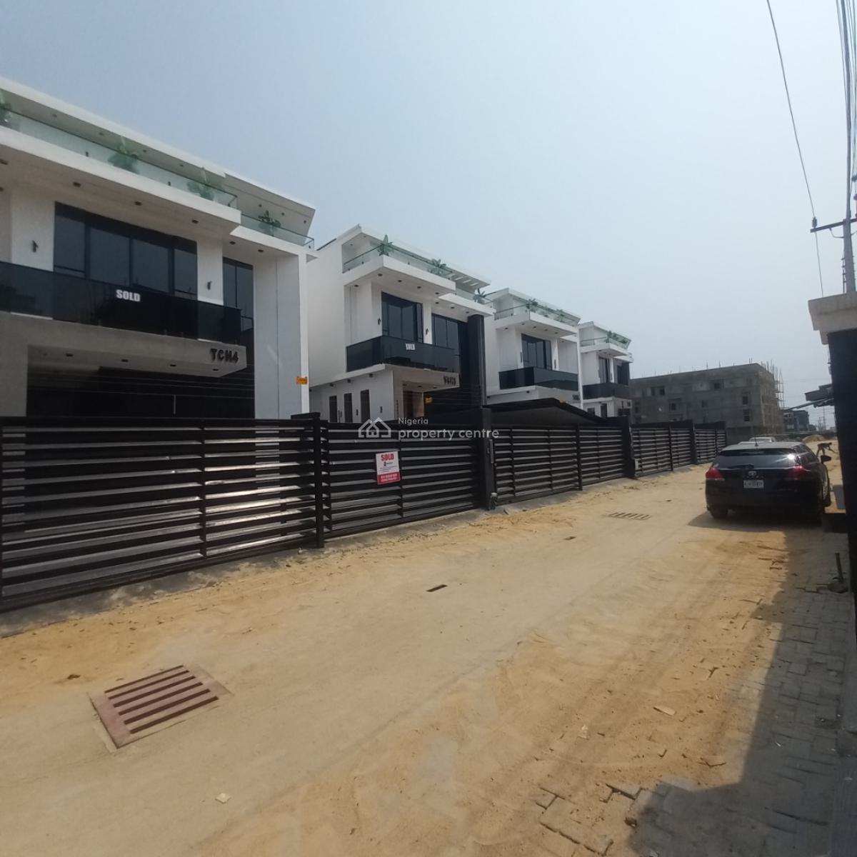 Luxury 5 Bedroom Detached Duplex with Pool and Bq, Chevron, Lekki, Lagos, Detached Duplex for Sale