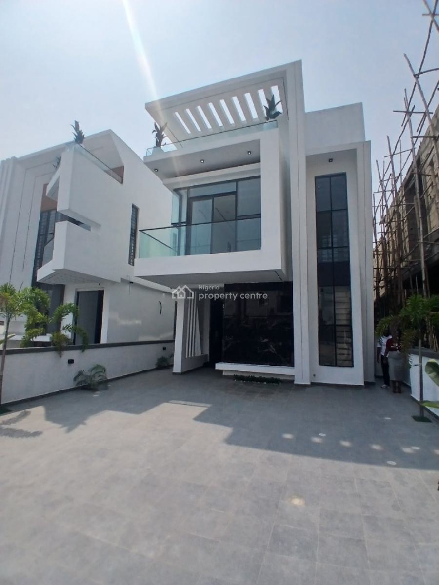 Luxury 5 Bedroom Fully Detached Duplex, Chevron Toll, Lekki, Lagos, Detached Duplex for Sale