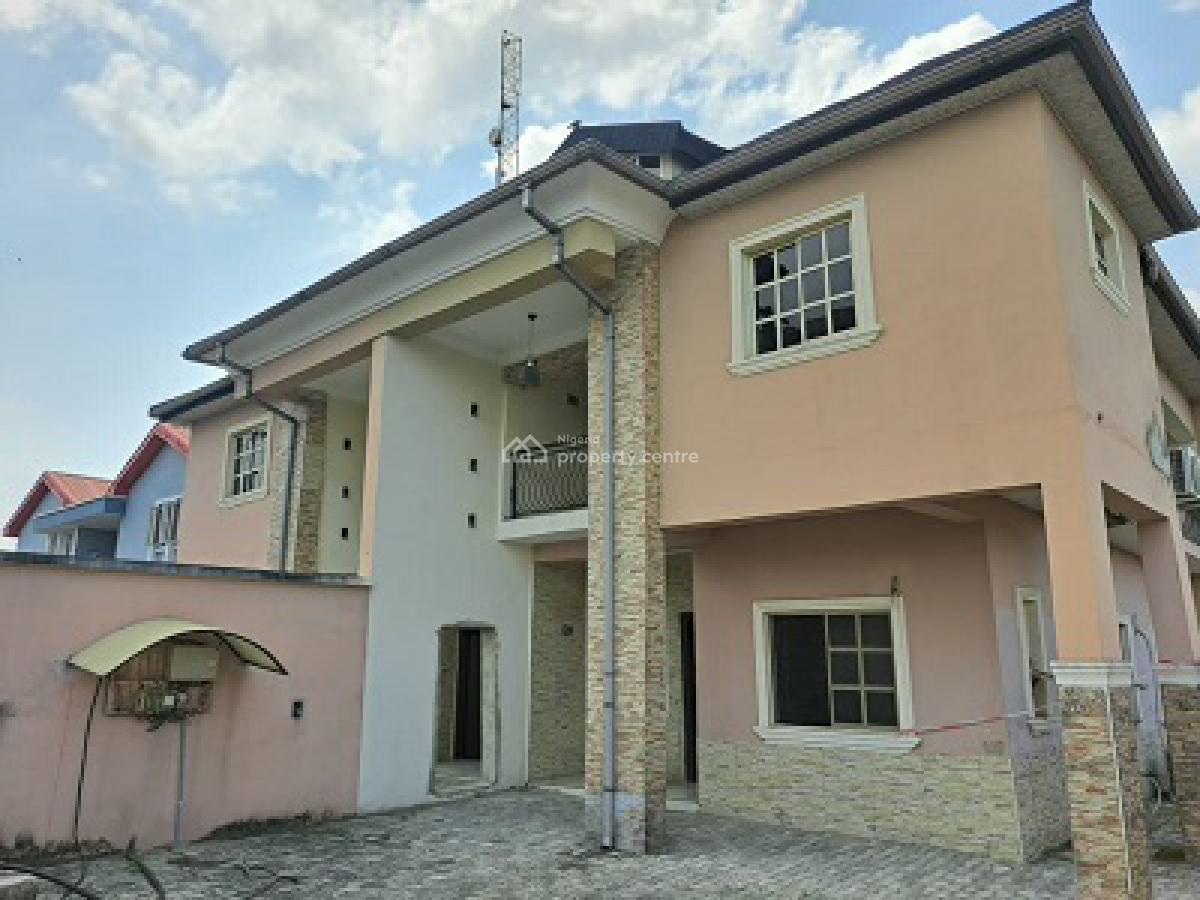 2 Wings of 4 Bedroom Semi Detached House with 1 Room Bq Each, Atlantic Layout Estate, General Paint, Ajah, Lagos, Semi-detached Duplex for Sale