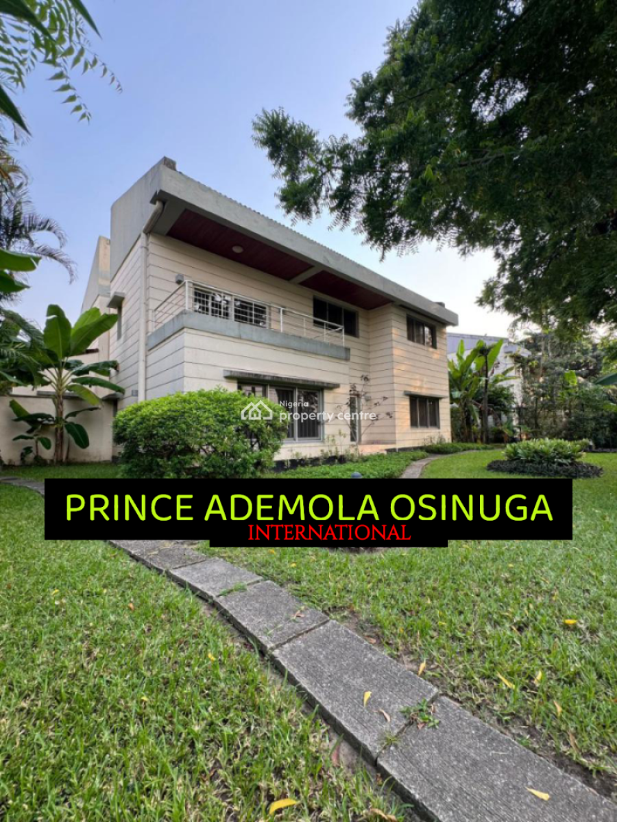 Luxury 5 Bedroom Semi Detached House +2 Bq+private Garage+tennis+pool, Old Ikoyi, Ikoyi, Lagos, Semi-detached Duplex for Rent