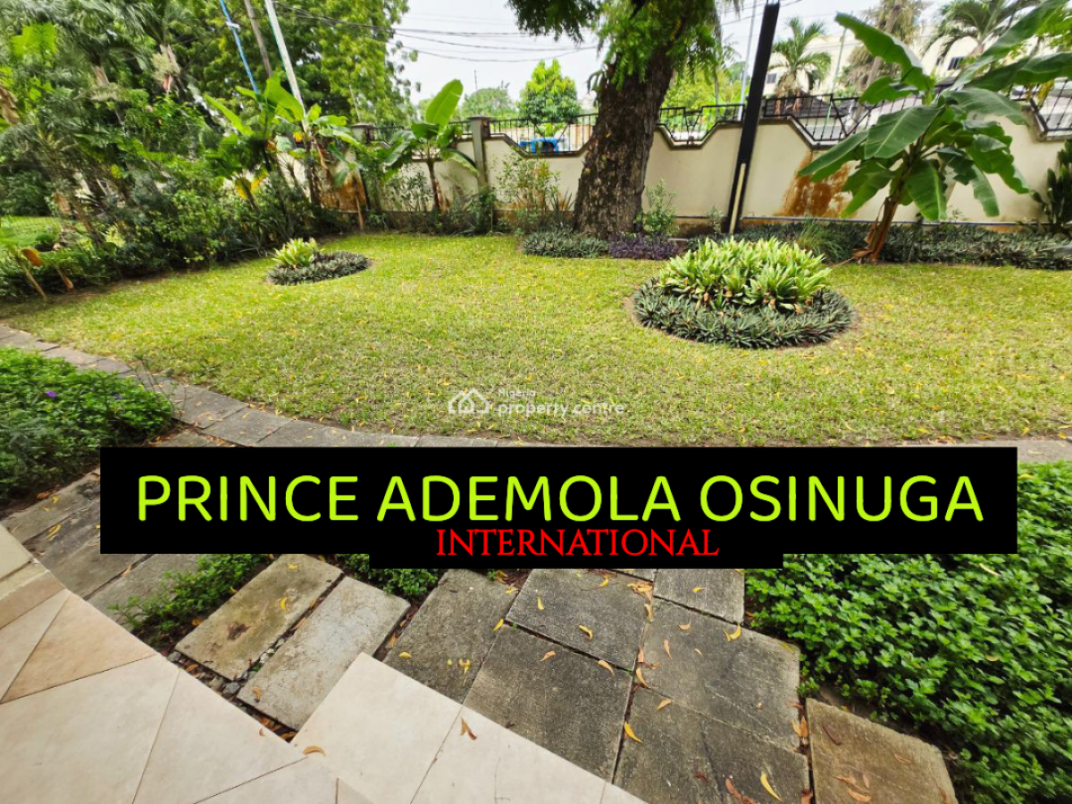 Luxury 5 Bedroom Semi Detached House +2 Bq+private Garage+tennis+pool, Old Ikoyi, Ikoyi, Lagos, Semi-detached Duplex for Rent