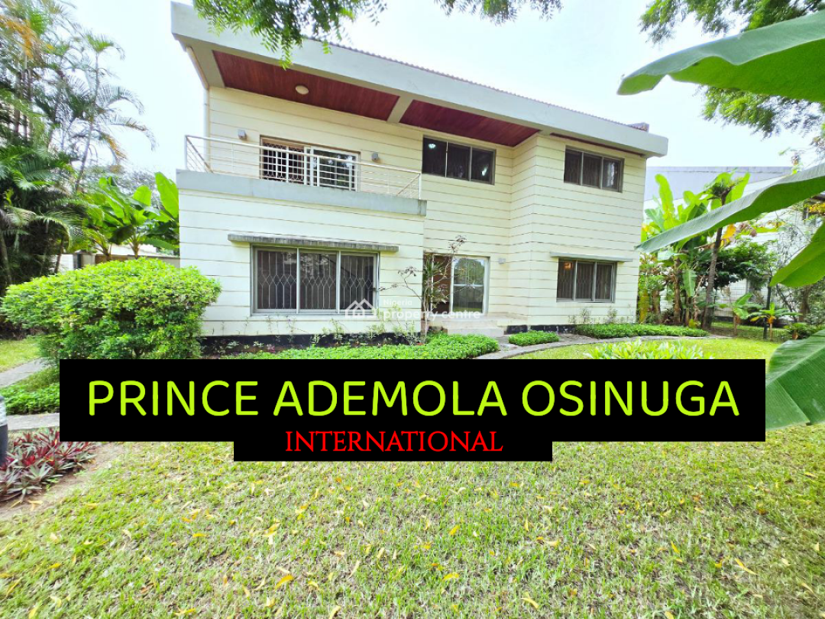 Luxury 5 Bedroom Semi Detached House +2 Bq+private Garage+tennis+pool, Old Ikoyi, Ikoyi, Lagos, Semi-detached Duplex for Rent