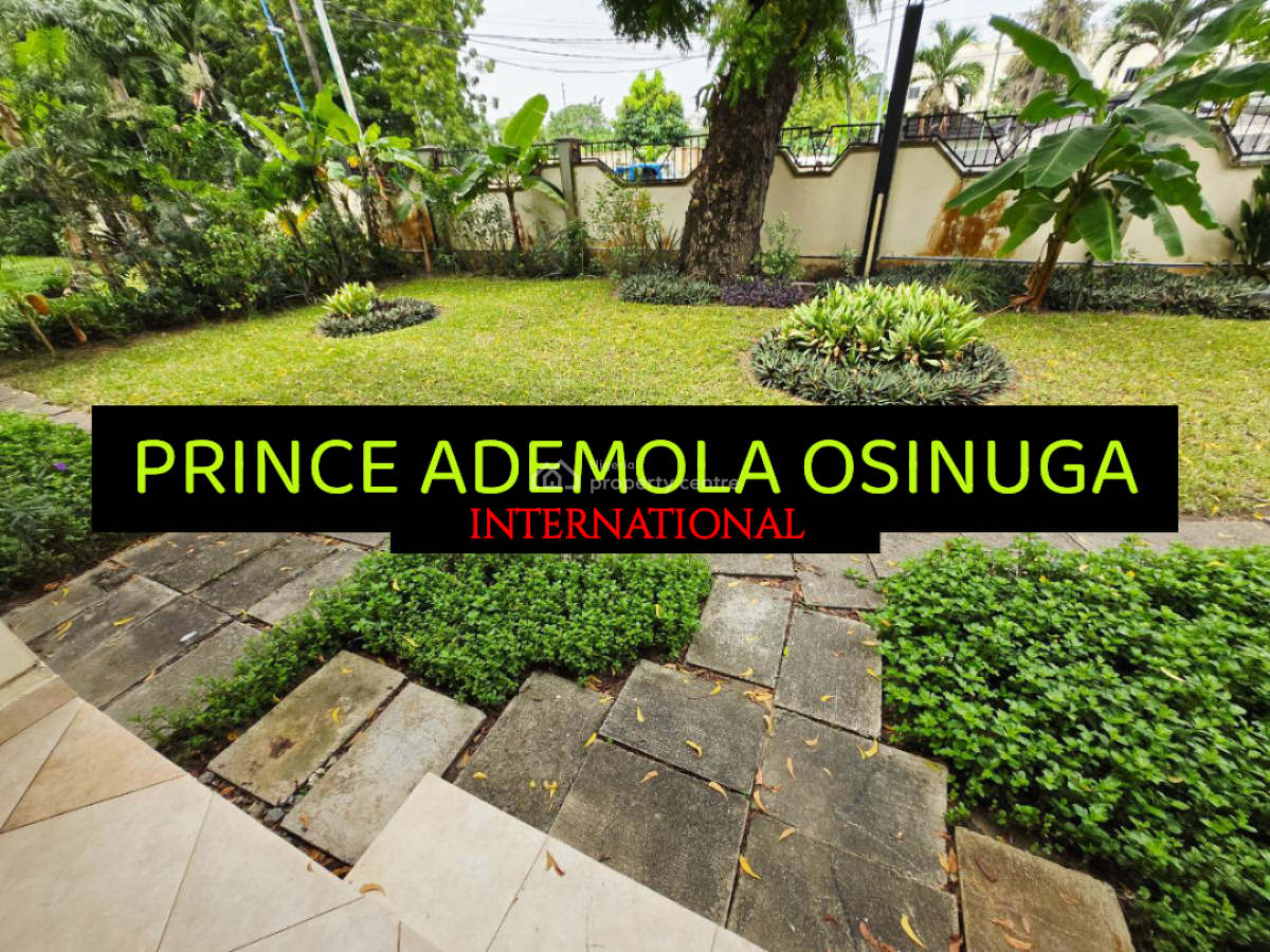 Luxury 5 Bedroom Semi Detached House +2 Bq+private Garage+tennis+pool, Old Ikoyi, Ikoyi, Lagos, Semi-detached Duplex for Rent