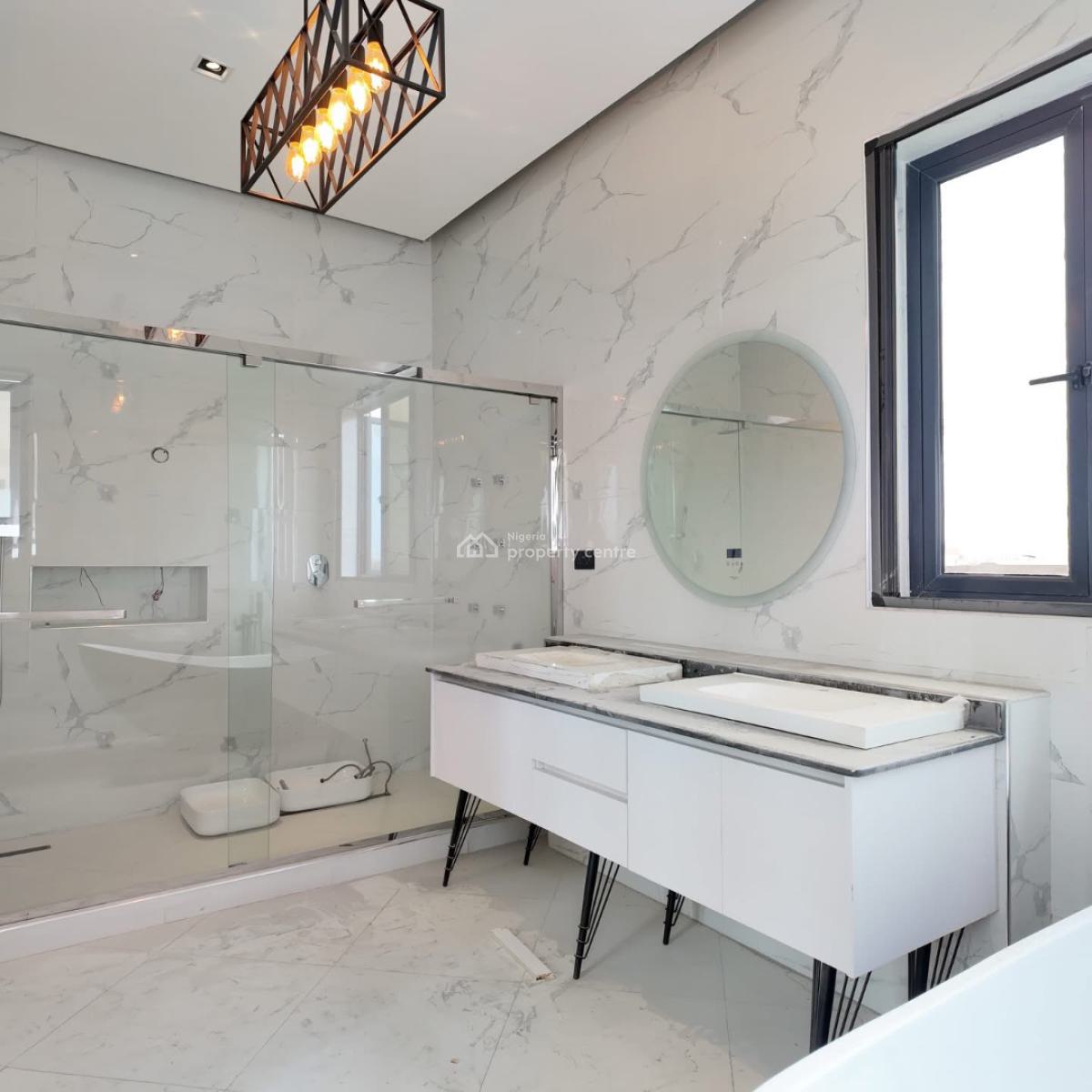 Luxurious  7 Bedroom Duplex with 2 Bq, Pool, Elevator, Cinema, Pinnock Beach Estate, Osapa, Lekki, Lagos, Detached Duplex for Sale