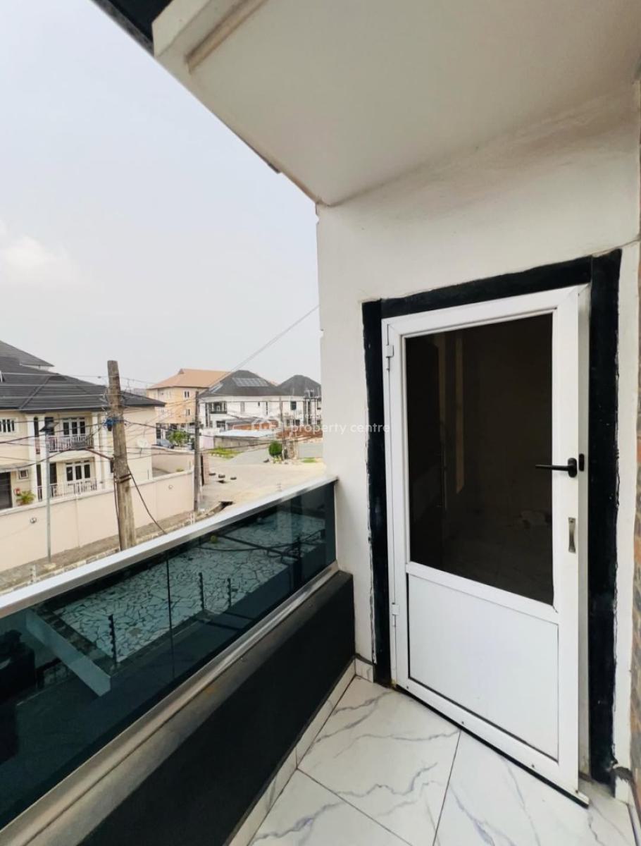 Spacious 4 Bedroom Semi Detached Duplex with Bq, Osapa, Lekki, Lagos, Semi-detached Duplex for Rent